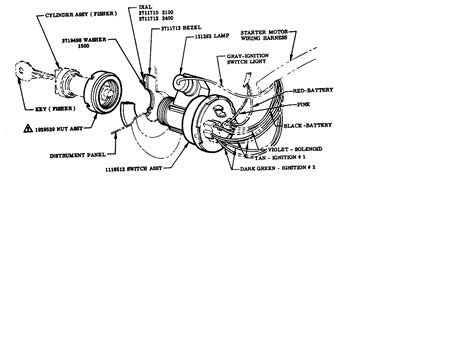 1951 chevy ignition switch wiring diagram 